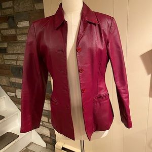 Vintage Forenza Leather Blazer